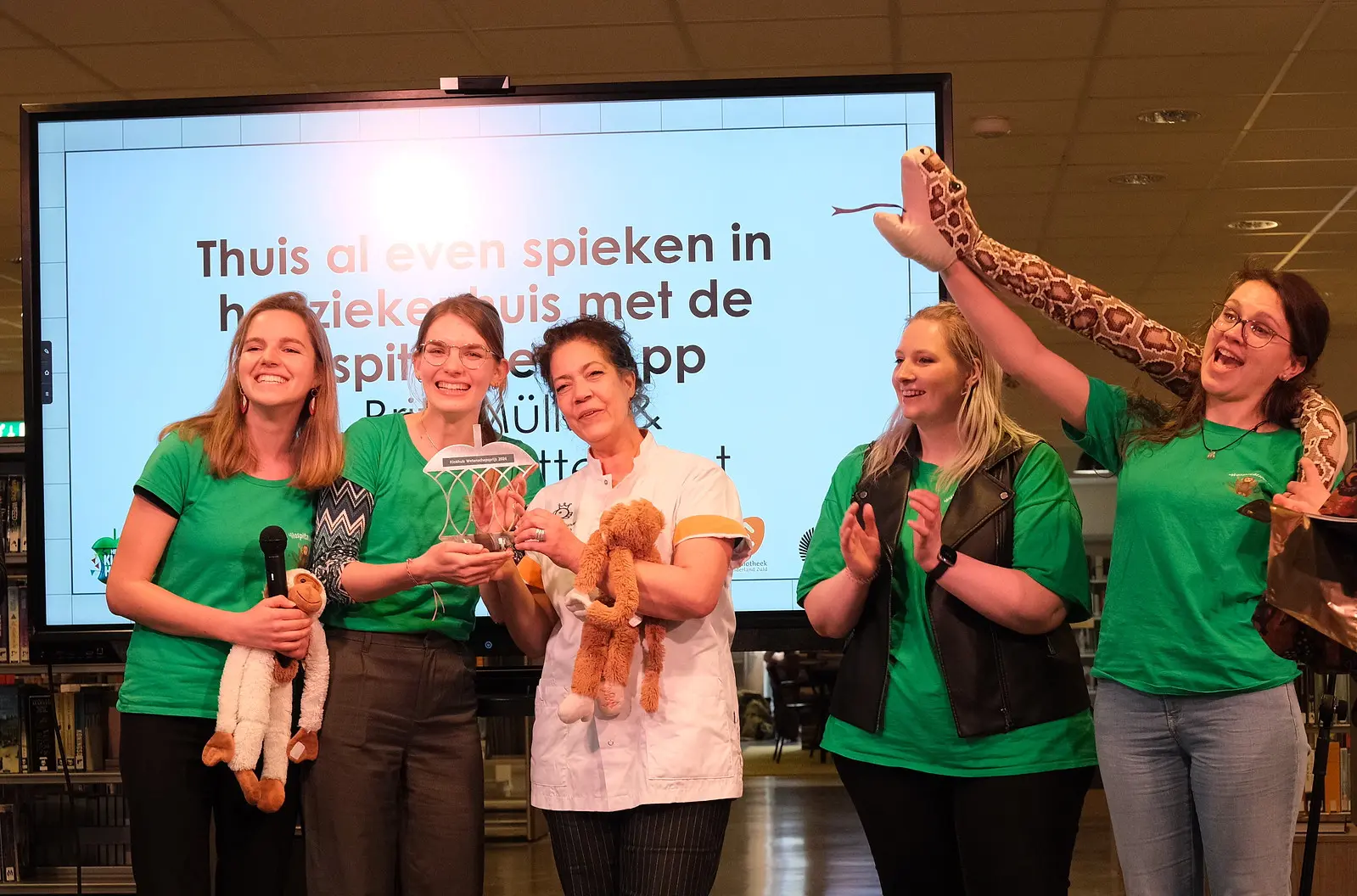 Winnaar Klokhuis wetenschapsprijs 2024