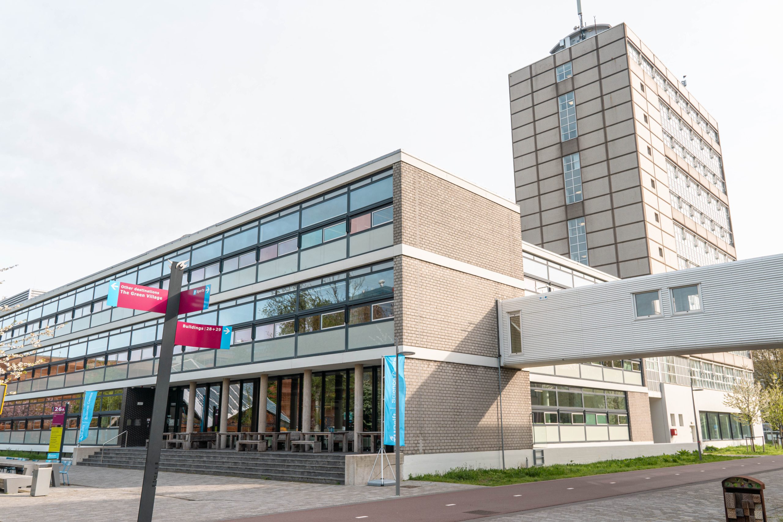 Het gebouw van het Science Centre