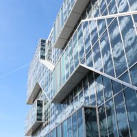 Het gebouw van Civiele Techniek en Geowetenschappen, afdeling Geowetenschappen