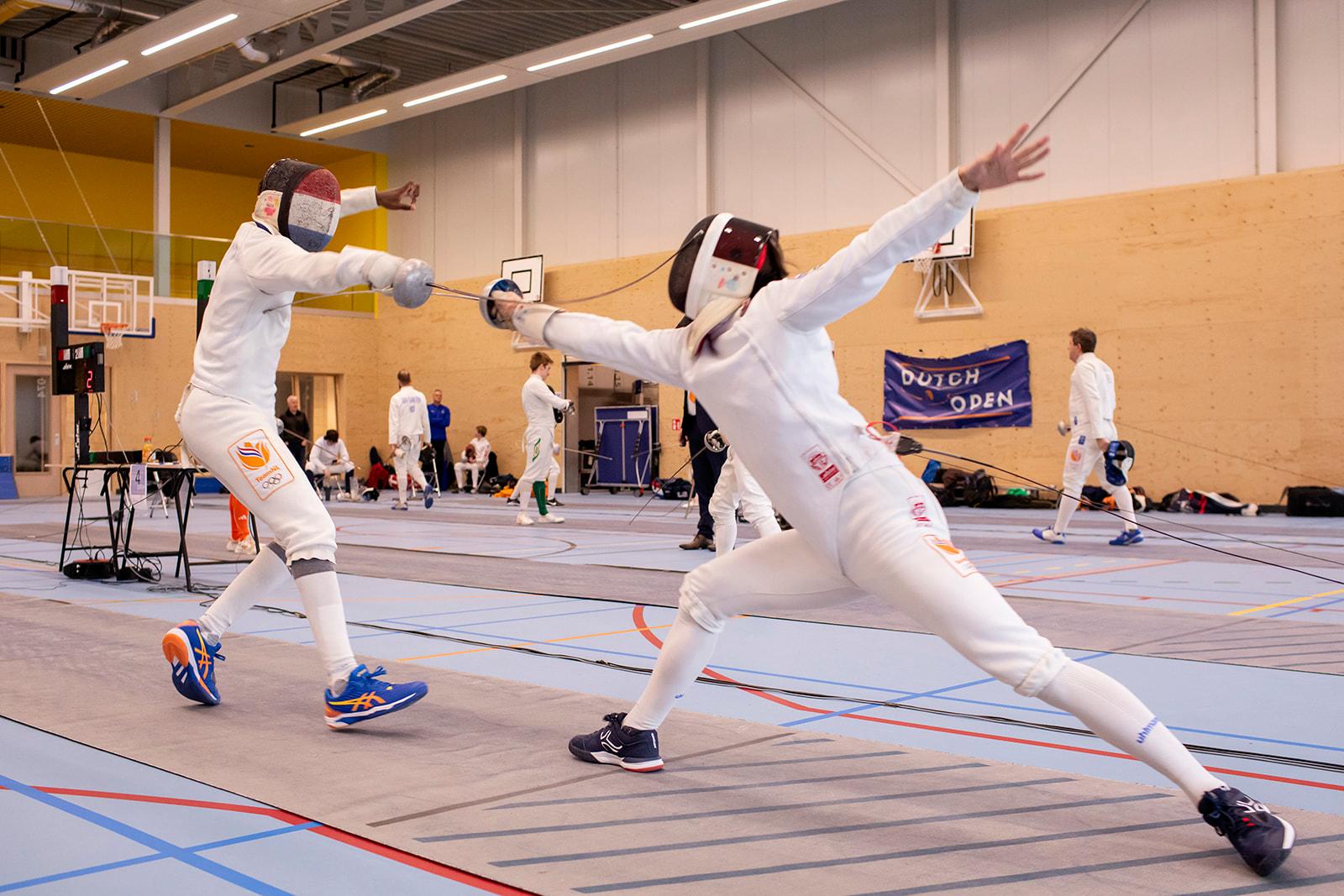 Jesse duels like crazy: ‘Fencing is like playing chess at 200 kilometres an hour’