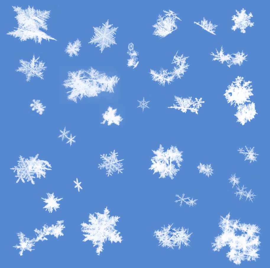 Why this researcher loves snow sneeuwvlokken op blauwe achtergrond