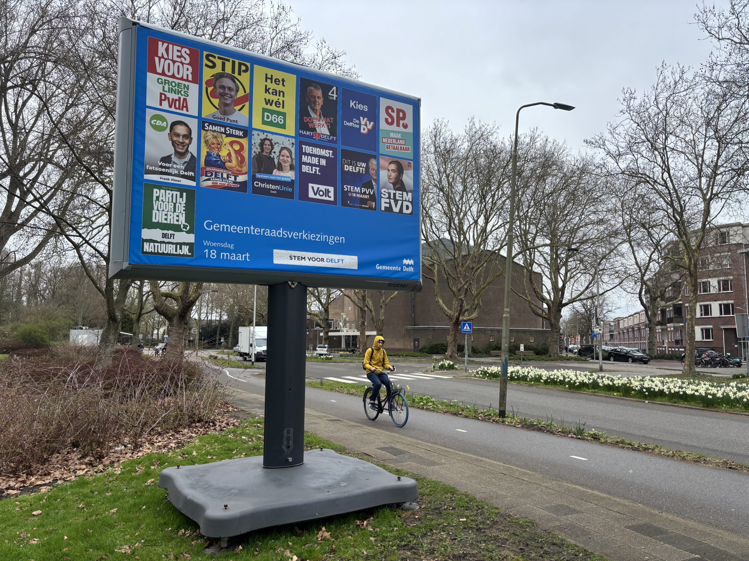 Kamertekort en Delftse verkiezingen: veel bouwambities, weinig nieuwe ideeën