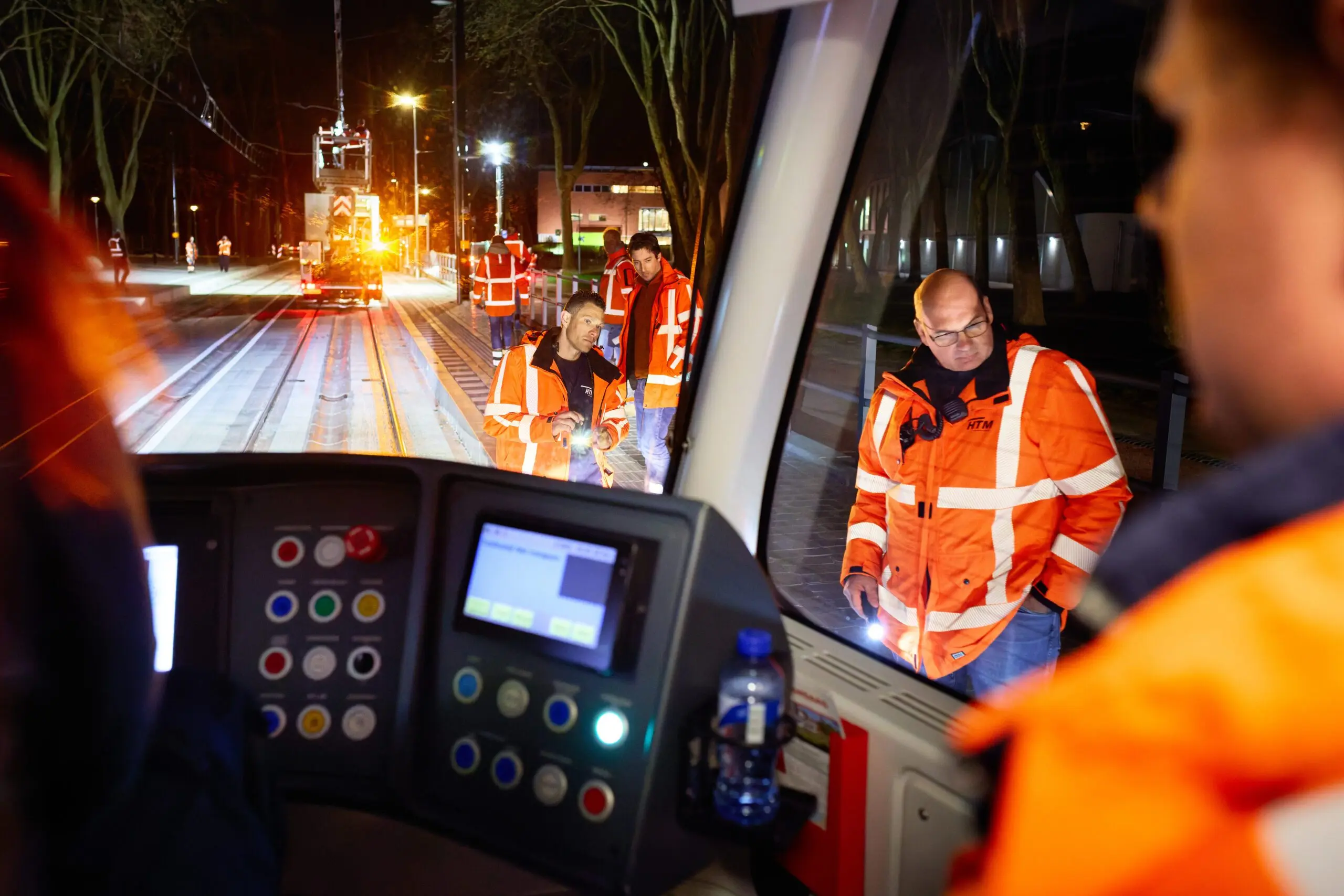 Testrit tramlijn 19. (Foto: MRDH/Vincent Bassler)